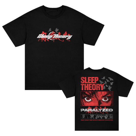 Paralyzed Anime T-Shirt (Black)