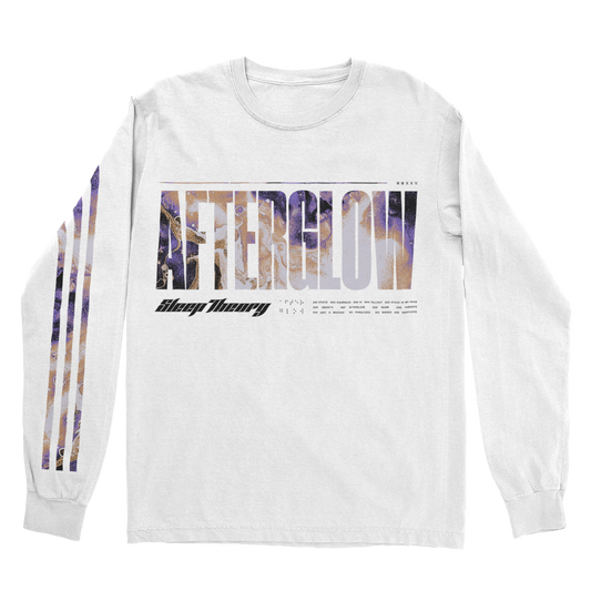 Afterglow Track List Long Sleeve (White)