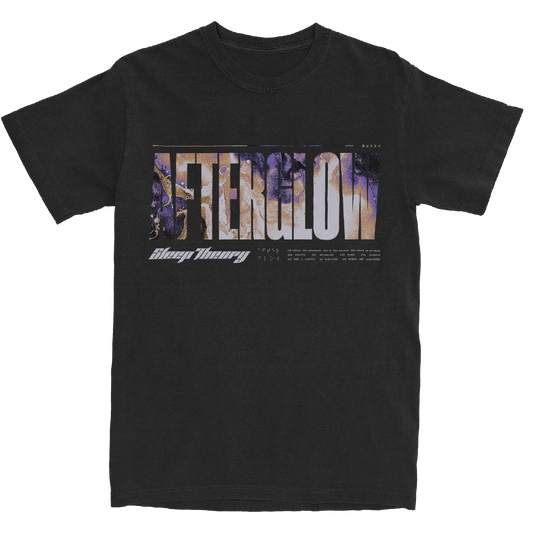 Afterglow Track List T-Shirt (Black)