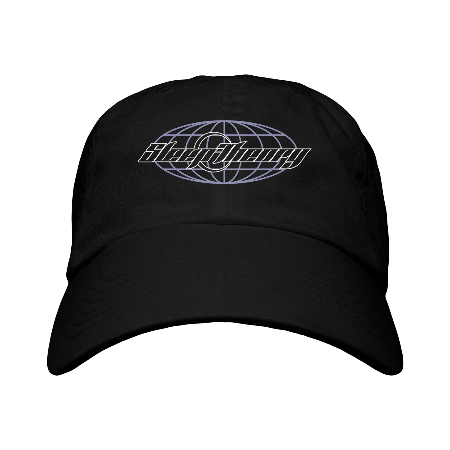 Globe Logo Dad Hat (Black)