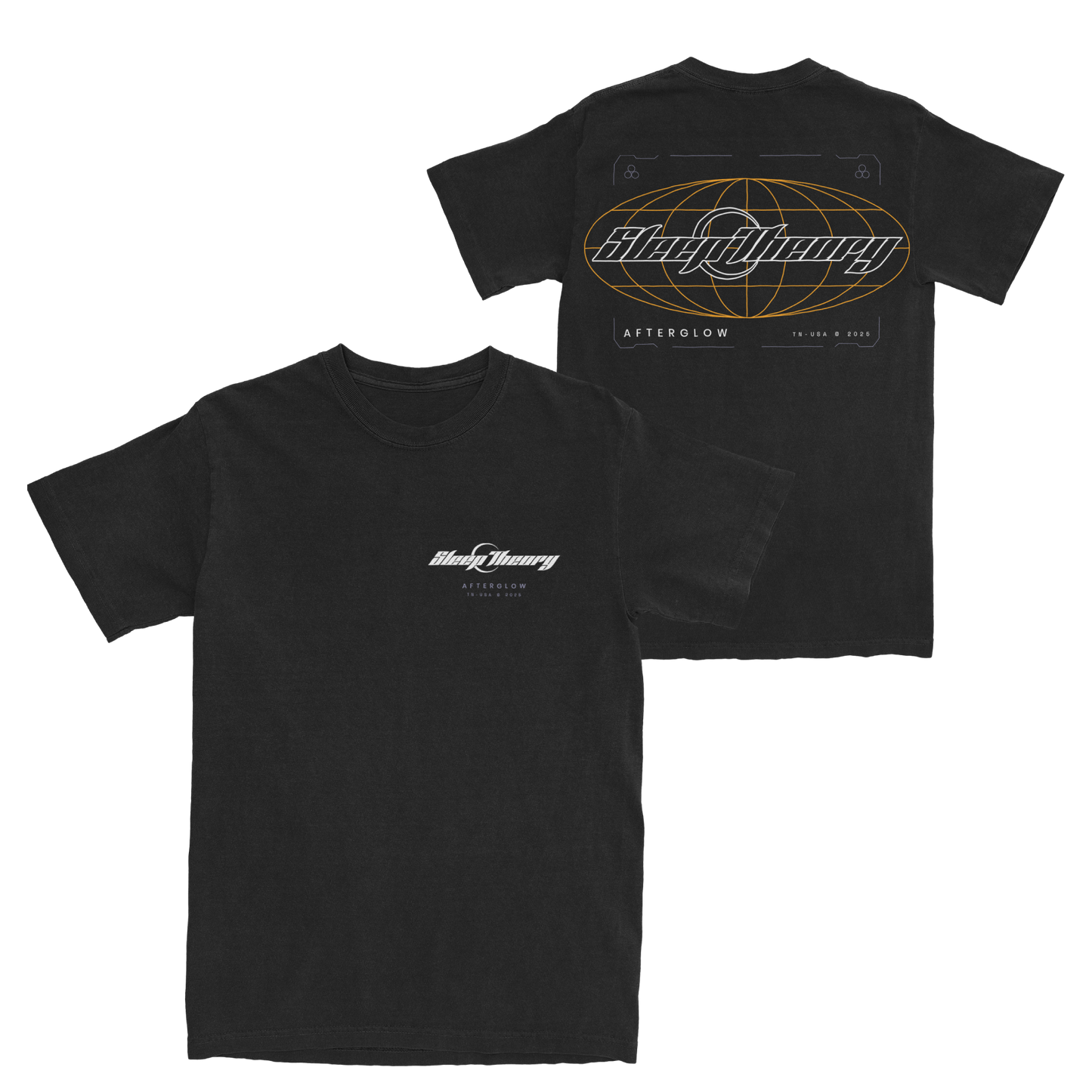 Afterglow Globe Logo T-Shirt (Black)