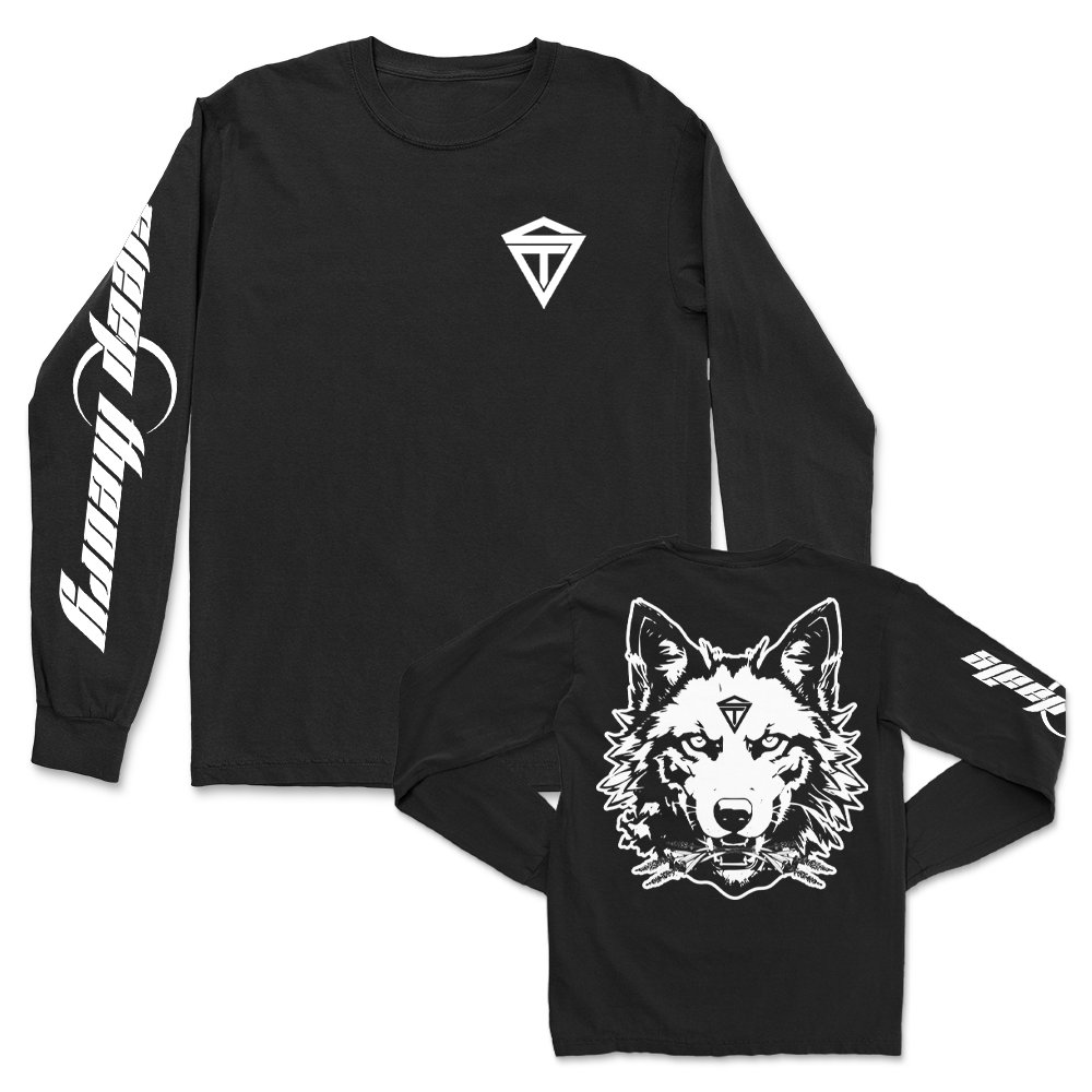 Wolf Long Sleeve (Black)